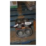 3 texas sz cup cake pans
