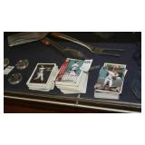 asst collectible baseball cards (display)
