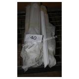 3 bundles of white trim