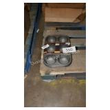 3 texas size muffin pans