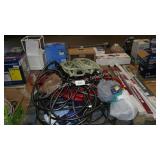 skid of water hoses