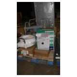 skid of asst health items