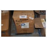 25ct polypropylene zipper closure