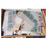 Large Stamp Lot Mint Used U.S. Foreign Mix