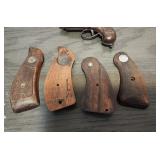 Colt + Wood Pistol Grips & Pirate Mini Cap Gun