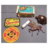 Lipstick Lighter Patches Metal Soldier Turtle +