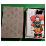 Vintage box of 12 Hallmark Cards Tommy Tucker Doll