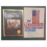 Bicentennial Planner with Medal 1976 +Constitution
