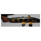 Lori Dretsch Ice Fishing Decoy Signed
