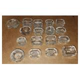 Vintage Clear Glass Open Salt Dip