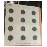 Sealed Box of 500 Military Army Rifle Targets D