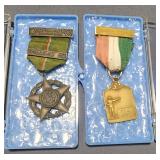 1917 & 1935 National Rifle Association Badges NRA