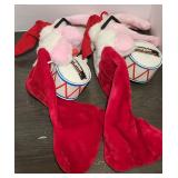 2 Plush Energizer Bunny Christmas Stockings