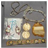 Jewelry Lot Stone Slice +