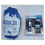 New Flashlight Headlight & Busch Portable Jacket