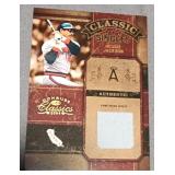 Reggie Jackson Game Worn Jersey Collector Card