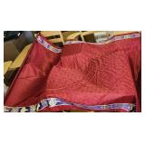 Large Banner with Side Stripes