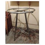 Round Folding Metal Clothes Rack Display 37.5"