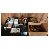 Contents Top of Desk Alter Candles Cross Records +