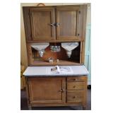 1930 2pc Hoosier Hutch # 3043 Very Complete