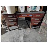 Wooden Desk 56" x 34" x 31" tall