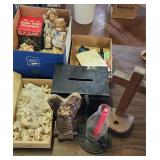 Christmas Dolls Suggestion Box Decor ++