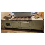 10 Burner Double Oven Magic Chef Gas Stove 1950