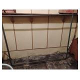 Metal clothes rack 6 ft x 5 ft tall