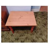 Small wooden side table