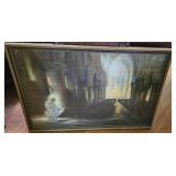 Large Picture with Christ Jesus 42" by 28"