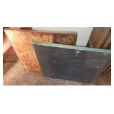 2 Vintage Wood Folding Card Tables