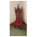 Church Celebrant Pulpit Oak Ornate Chair Priest A