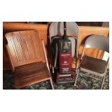 Folding chairs Oak Metal and Vacuum