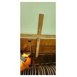 Large Wood Made Cross 81" by 70"