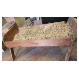 Wood Manger Cradle Baby Jesus Bed