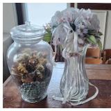 Clear Glass Vases Hoosier