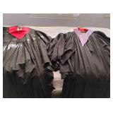 Various size Black Robes with Stoles