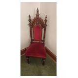 Church Celebrant Pulpit Oak Ornate Chair Priest B