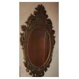 Plastic Framed Mirror 18 X 33