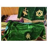 Green & Gold Alter Sash Set