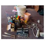 Cleaning Supplies Trash cans bucket