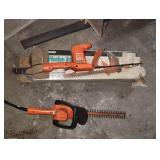 2 Black and Decker Electric Hedge Trimmers