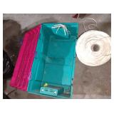 Tote and Spool of twine Bail