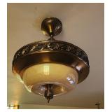 Hanging Ornate Drop Light Foyer