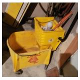 Yellow Mop Bucket