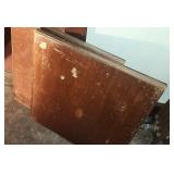 2 Wood Folding Card Tables