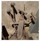 Old Croquet Mallets