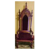 Oak Wood Pastor Church Chair