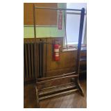 Wood Wardrobe Clothes Rack
