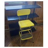 Metal Shelf & Step Stool Chair Cosco